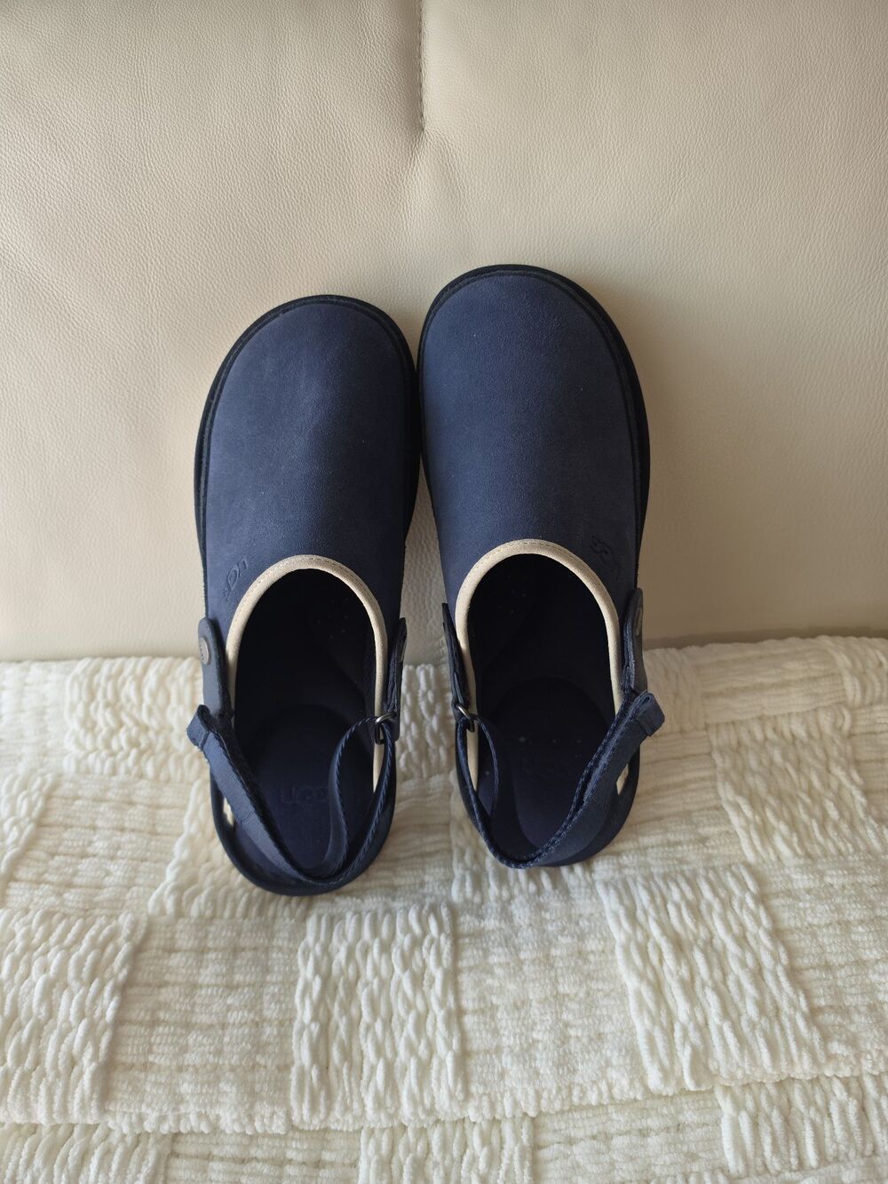 UGG Men's Goldencoast Water Repellent Slingback Clog Sz US 12